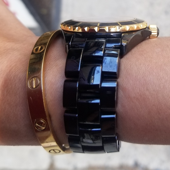 J'-12 38mm 18kYG  Ceramic &Diamonds Watch - Picture 6 of 16